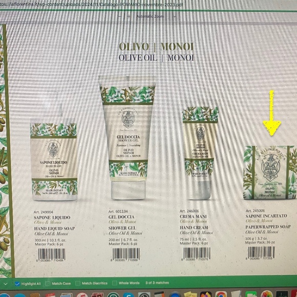 La Florentina I Olive Oil & Monoi I Paper Wrapped Soap - Picture 9 of 15